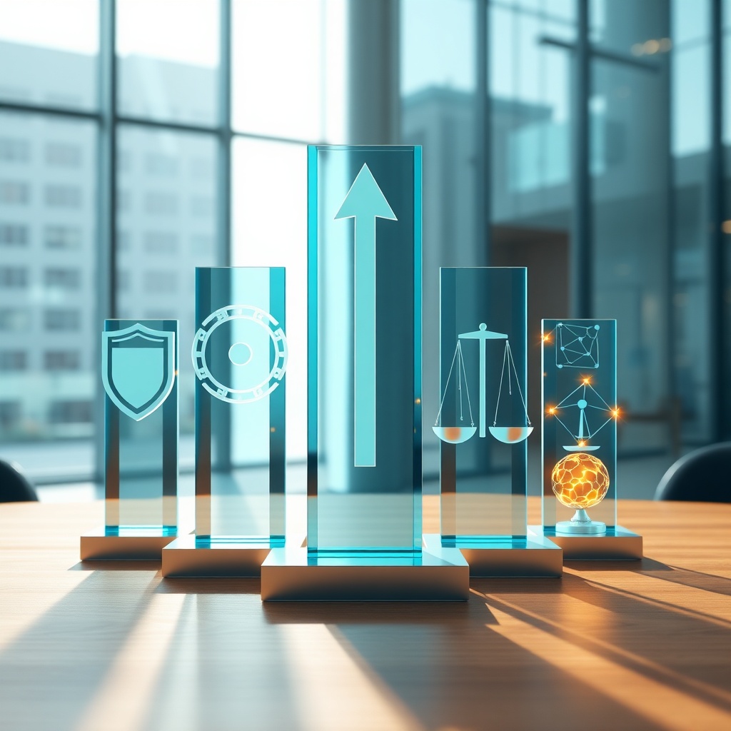 Strategic framework illustrating essential criteria for selecting enterprise software, emphasizing regulatory compliance, data sovereignty, API interoperability, and scalable architecture for informed procurement decisions.